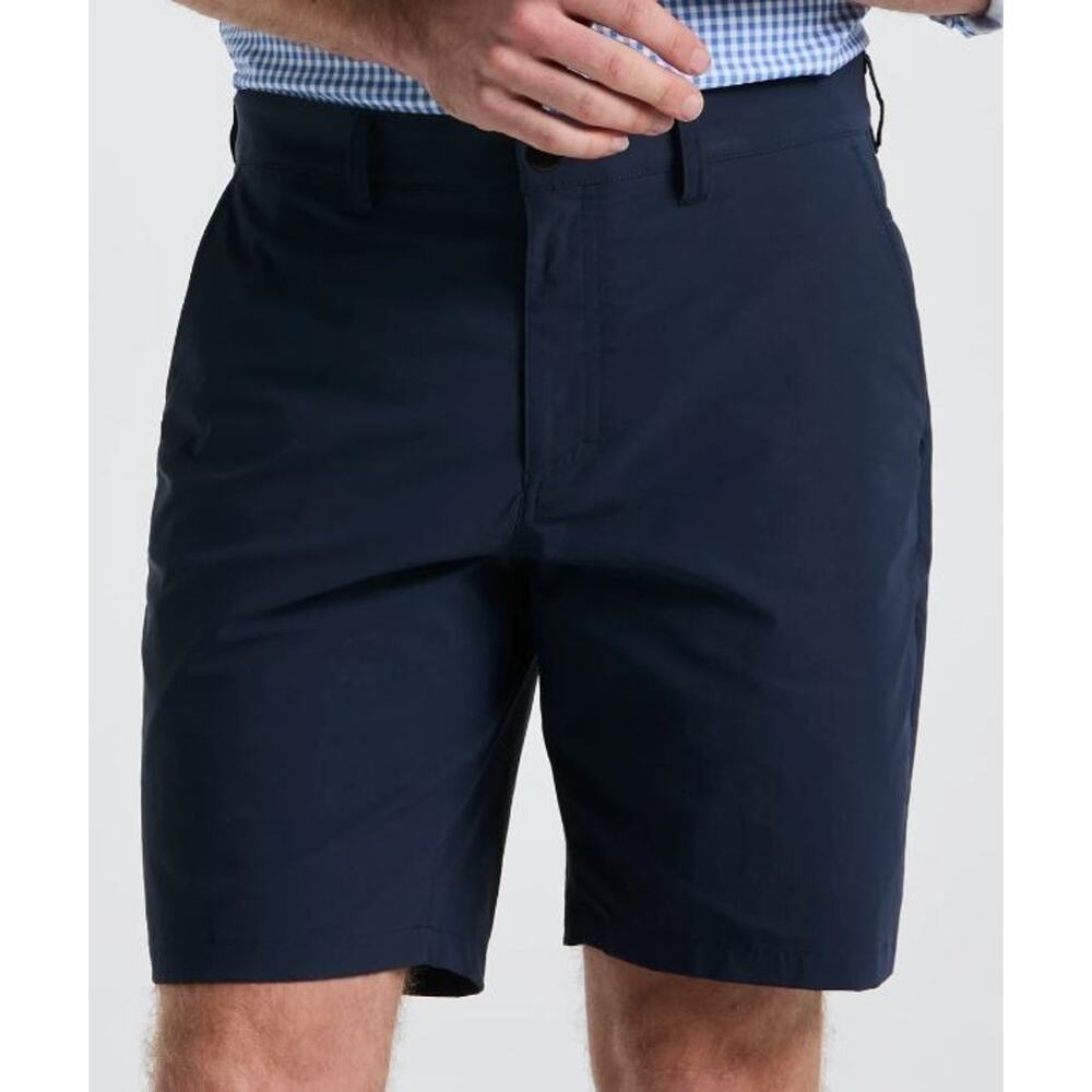 Perry Ellis‎ Motion Men's Moisture Wicking Tech Shorts in Navy Blue Size 36 $70